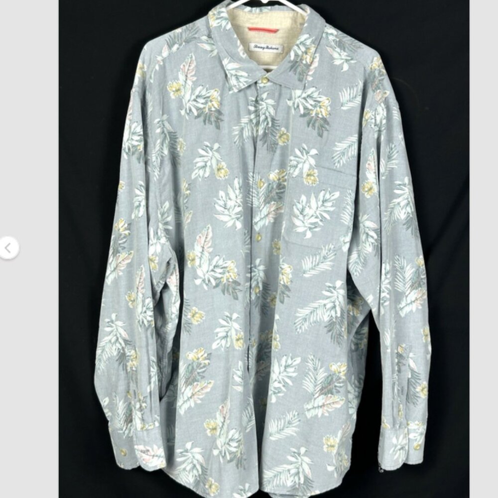 Tommy Bahama Hawaiian Coastline Cord Corduroy Shirt Men's size 3XL